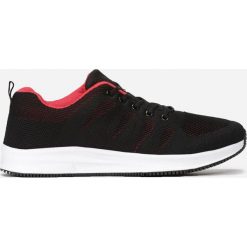 Czarno-Czerwone Buty Sportowe Ratcliffe. Czarne buty sportowe męskie Born2be, bez zapięcia. W wyprzedaży za 74,99 zł.