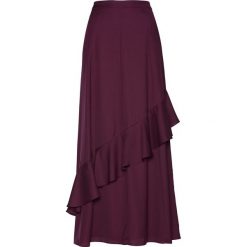 Spódnica szyfonowa bonprix czarny bez. Fioletowe spódniczki marki DOMYOS, l, z bawełny. Za 79,99 zł.