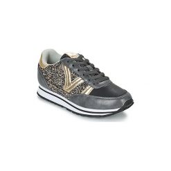 Buty Victoria COMETA GLITTER. Czarne trampki i tenisówki damskie Victoria, bez wzorów, bez zapięcia. Za 259,00 zł.
