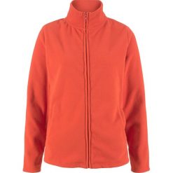 Bluza rozpinana z polaru z wpuszczanymi kieszeniami bonprix pomarańczowy matowy. Pomarańczowe bluzy sportowe damskie bonprix, z polaru. Za 44,99 zł.