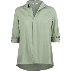 Hailys Sila Bluzka khaki. Brązowe koszule damskie Haily's, l, bez wzorów, bez kołnierzyka, z krótkim rękawem. Za 66,90 zł.