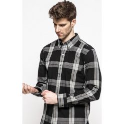 Levi's - Koszula. Czarne koszule męskie Levi's®, s, w kratkę, z bawełny, casualowe, button down, z długim rękawem. W wyprzedaży za 159,90 zł.