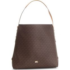 Torebka MICHAEL MICHAEL KORS - Griffin 30T8GN7H7B Brnt/Butrnt. Pomarańczowe torebki klasyczne damskie marki MICHAEL Michael Kors, bez wzorów, ze skóry, klasyczne, na ramię, bez dodatków. Za 1449,00 zł.