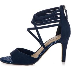 S.Oliver sandały damskie 38 ciemny niebieski. Niebieskie sandały damskie S.Oliver, bez wzorów, eleganckie, bez obcasa, bez zapięcia. Za 219,00 zł.