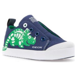 Geox Tenisówki Chłopięce Kilwi 26 Niebieskozielone. Szare buty chłopięce sportowe marki Geox, z bawełny. Za 149,00 zł.