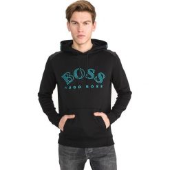 BOSS Soody Bluza Czarny. Czarne bluzy męskie Boss, xl, z haftami, z bawełny, bez kołnierzyka, bez rękawów, bez kaptura. Za 717,95 zł.