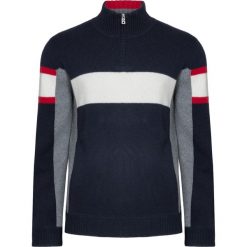Sweter BOGNER ROLAND Granatowy. Niebieskie swetry męskie marki Bogner, bez wzorów, z wełny, retro, z golfem, bez kaptura. W wyprzedaży za 1078,00 zł.
