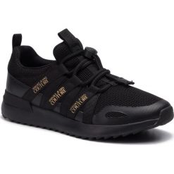 Sneakersy VERSACE JEANS COUTURE - E0YUBSG3 71215 M27. Czarne sneakersy męskie Versace Jeans Couture, na co dzień, bez wzorów, z jeansu, bez zapięcia. Za 549,00 zł.
