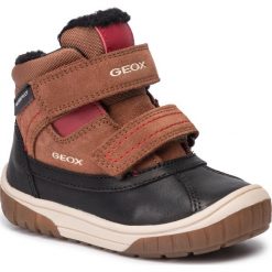 Śniegowce GEOX - B Omar B.Wpf B B942DB 022FU C6270 M Brown/Dk Red. Pomarańczowe śniegowce chłopięce Geox, bez zapięcia. Za 279,00 zł.
