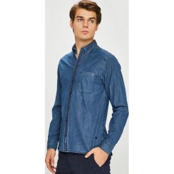 Casual Friday - Koszula. Niebieskie koszule męskie Casual Friday, m, bez wzorów, z elastanu, casualowe, button down, z długim rękawem. W wyprzedaży za 99,90 zł.