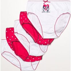 Blukids - Figi dziecięce Disney Minnie Mouse 98-128 cm (5-pack). Majtki dziewczęce Blukids. W wyprzedaży za 24,90 zł.
