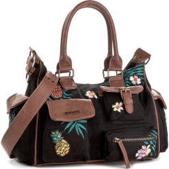 Torebka DESIGUAL - 18SAXFAO 2000. Czarne torebki klasyczne damskie Desigual, z materiału. W wyprzedaży za 259,00 zł.