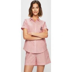 Lauren Ralph Lauren - Piżama. Czerwone piżamy damskie Lauren Ralph Lauren, s, bez wzorów, z bawełny, bez rękawów. W wyprzedaży za 239,90 zł.