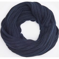 Komin basic - Granatowy. Niebieskie szaliki męskie House, bez wzorów. Za 35,99 zł.