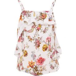 Topy damskie: Needle & Thread RAINBOW ROSE DECONSTRUCTED Top ivory