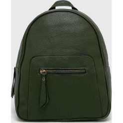 Answear - Plecak. Zielone plecaki damskie ANSWEAR, bez wzorów, ze skóry ekologicznej, eleganckie. Za 99,90 zł.