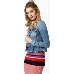 Kurtki damskie: comma casual identity – Damska kurtka jeansowa, niebieski