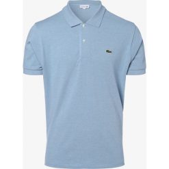 Lacoste - Męska koszulka polo, niebieski. Niebieskie koszulki męskie Lacoste, s, bez wzorów, klasyczne, polo, bez rękawów. Za 429,95 zł.