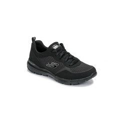 Fitness buty Skechers FLEX APPEAL 3.0. Czarne buty sportowe damskie marki Skechers, bez wzorów, na fitness i siłownię. Za 269,00 zł.
