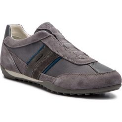 Sneakersy GEOX - U Wells A U82T5A 02211 C9002 Dk Grey. Szare sneakersy męskie Geox, bez zapięcia. W wyprzedaży za 339,00 zł.