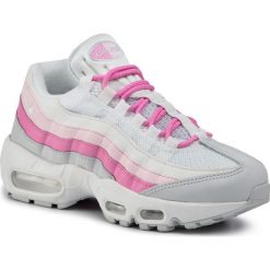 Buty NIKE - Air Max 95 Essential CD0175-100 White/White/Psychic Pink. Białe buty sportowe damskie Nike, bez wzorów, ze skóry, sportowe, nike air max. W wyprzedaży za 499,00 zł.