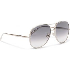 Okulary przeciwsłoneczne CHLOÉ - CE127 744. Szare okulary przeciwsłoneczne damskie Chloé. W wyprzedaży za 1039,00 zł.