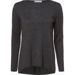 Marie Lund - Sweter damski z czystego kaszmiru, szary. Szare swetry klasyczne damskie Marie Lund, m, z dzianiny. Za 449,95 zł.