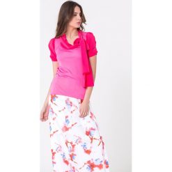 T-shirty damskie: T-shirt w kolorze różowym