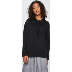 Medicine - Bluza Basic. Czarne bluzy damskie MEDICINE, s, z nadrukiem, z bawełny, bez rękawów, z kapturem. W wyprzedaży za 59,90 zł.