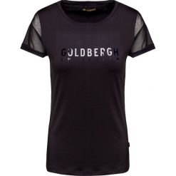T-shirt GOLDBERGH MILLY. Czarne bluzki damskie Goldbergh, z nadrukiem, z okrągłym kołnierzem. Za 310,00 zł.