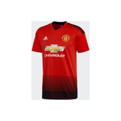 Koszulka krótki rękaw do piłki nożnej Manchester United. Szare t-shirty damskie marki Adidas, m. Za 309,99 zł.