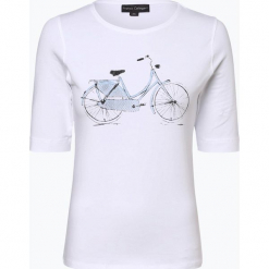 Franco Callegari - T-shirt damski, czarny. Zielone t-shirty damskie marki Franco Callegari, z napisami. Za 89,95 zł.
