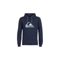 Bluzy Quiksilver BIG LOGO HOOD. Niebieskie bluzy męskie Quiksilver, s, bez wzorów, bez kołnierzyka, bez rękawów, bez kaptura. Za 199,20 zł.