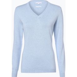 Brookshire - Sweter damski, niebieski. Niebieskie swetry damskie marki brookshire, m, bez wzorów, z bawełny, bez rękawów, bez kaptura. Za 129,95 zł.