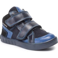 Sneakersy BARTEK - T-24414-6S/Q51 Niebieski. Niebieskie trampki chłopięce Bartek, bez wzorów, ze skóry, bez zapięcia. Za 199,00 zł.