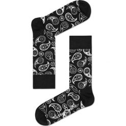 Happy Socks - Skarpety Paisley. Czarne bez kategorii marki Happy Socks, paisley, z elastanu. W wyprzedaży za 27,90 zł.
