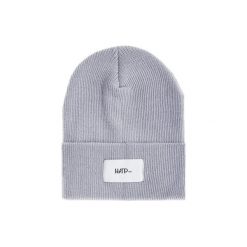Czapka Beanie Ashen Gray (White). Szare czapki damskie marki Harp Team, z dzianiny. Za 49,00 zł.