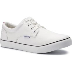 Tenisówki SPRANDI - MS19033 White. Białe półbuty męskie Sprandi, na co dzień, bez wzorów, z gumy, eleganckie, bez zapięcia. W wyprzedaży za 39,99 zł.