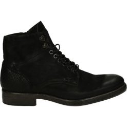 Botki męskie - 300203 NERO. Czarne botki męskie Venezia, z gumy. Za 249,00 zł.