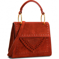 Torebka COCCINELLE - C10 B14 Lace Suede E1 C10 55 77 01 Bourgogne R00. Czerwone torebki klasyczne damskie marki Coccinelle, ze skóry. Za 1299,90 zł.
