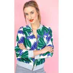 Bluzy damskie: Lekka bluza z motywem jungle