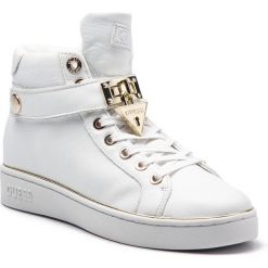 Sneakersy GUESS - FLBOG4 LEA12 WHITE. Białe sneakersy damskie Guess, z materiału. Za 579,00 zł.