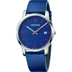 CALVIN KLEIN RABAT ZEGAREK CITY K2G2G1VX. Czerwone zegarki męskie Calvin Klein, szklane. W wyprzedaży za 589,00 zł.
