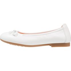 Unisa CRESY Baleriny suave white. Białe baleriny dziewczęce Unisa, z materiału. Za 239,00 zł.