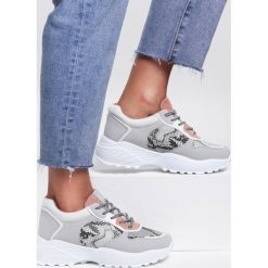 Różowe Sneakersy Iodine. Różowe buty sportowe damskie Inny, bez wzorów, sportowe. Za 99,99 zł.