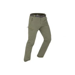Spodnie turystyczne SH500 x-Warm stretch męskie. Czarne spodnie męskie QUECHUA, na zimę, m, bez wzorów, z elastanu. Za 169,99 zł.