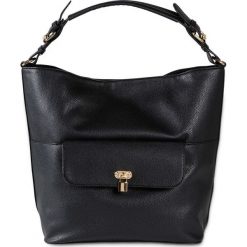 Torba shopper bonprix czarny - złoty kolor. Czarne shopper bag damskie bonprix. Za 99,99 zł.