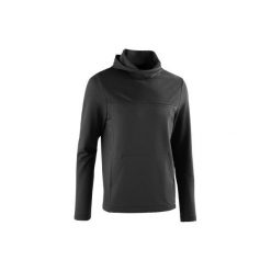 Koszulka do biegania długi rękaw RUN DRY+ męska. Czarne koszulki sportowe męskie marki KALENJI, xl, z elastanu, z długim rękawem, do biegania. Za 79,99 zł.