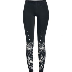 Harry Potter Creatures Legginsy czarny. Czarne legginsy marki Harry Potter, l, z nadrukiem. Za 121,90 zł.