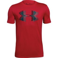 Koszulka chłopięca Tech Big Logo Solid Tee Czerwona r. 127-137 cm(1306073-600). Czerwone t-shirty chłopięce marki Under Armour. Za 52,58 zł.